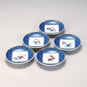 Kutani ware Small Plate Assortment 3.3-go