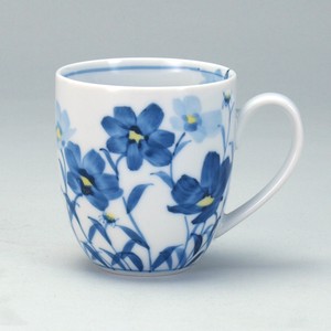 Kutani ware Mug Flowers