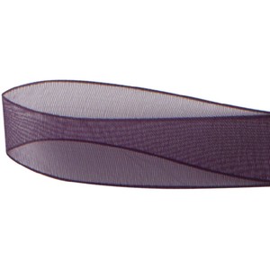 Ribbon Organdie Ribbon 5 mm Purple