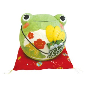 Chigiri Japanese Paper Fortune Making Frog Ornament
