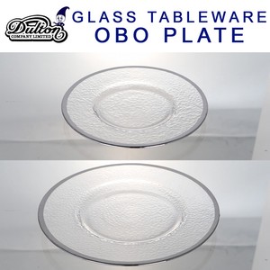 GLASS TABLEWARE OBO  PLATE