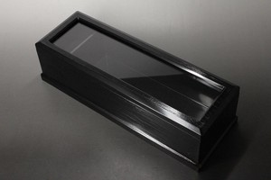 ヘギ目箸箱 黒