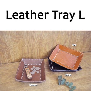 Leather Tray L