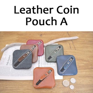 Leather Coin Pouch A