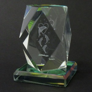 Animal Ornament Dolphin Crystal
