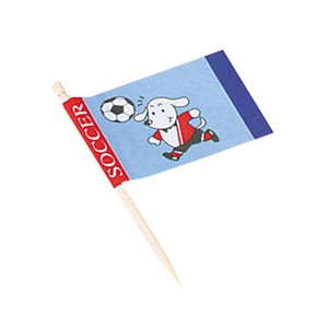 ランチ旗　サッカー（200本入）