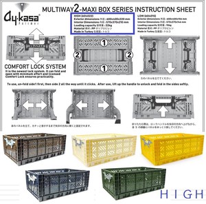 MULTI 2 Toro Storage Box Multi Way Box