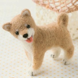 柴犬【フェルト羊毛】【手作りキット】【犬】【日本製】