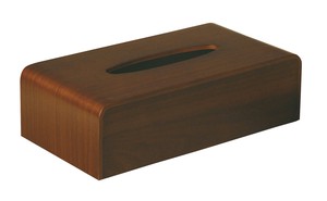 SAITO WOOD 【サイトーウッド】木製ティッシュボックス　ウォールナット