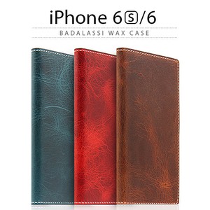 【★iPhone6/6s ケース】 手帳型 SLG Design Badalassi Wax case（バダラッシワックスケース）