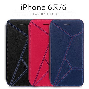 【★iPhone6/6s ケース】 手帳型 STI:L EVASION Diary（イベイジョンダイアリー）