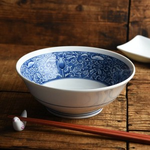 【特価品】華 19.5cmラーメン丼ぶり[B品][日本製/美濃焼/和食器]