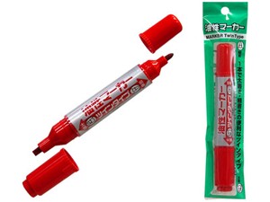 Highlighter Pen Red Oil-based Marker