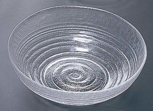 吉沼硝子　硝子和食器　淡路ライン　冷麺鉢