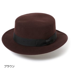 【レディース、メンズ/プチ特価】ポリフェルトカンカン帽