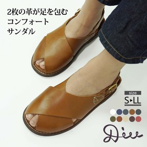 No.1 Linen Natu Run Closs Leather Sandal Di 13 40 Ladies Shoe