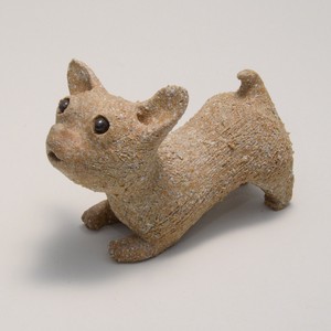 Shigaraki ware Animal Ornament Chihuahua L size