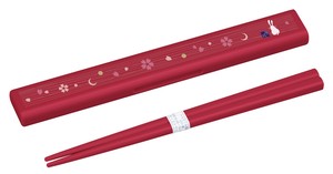 【月花】　箸セット　19.5cm　<日本製>