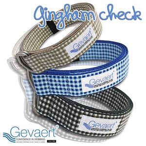 Belt Checkered Made in Japan