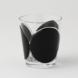 ◆大人のグラス◆ moon(ムーン)　ブラック/オールド【ロックグラス】【ウイスキー】【焼酎】