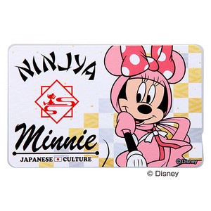 【Disney】ICカードステッカー和スタイル ミニーマウス(RT-DICSD/MN)