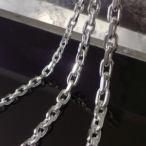 Silver 925 2 Cut Russet Chain Each Size Silver Chain Cut Red Bean Chain