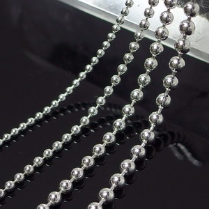 Silver 925 Ball Chain Each Size Silver Chain