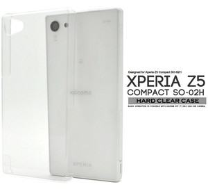 ＜スマホ用素材アイテム＞Xperia Z5 Compact SO-02H用ハードクリアケース