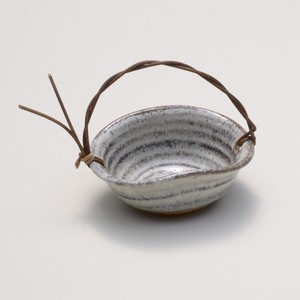 SHIGARAKI Ware Titanium Kiln Change Decorate bowl