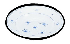 メラミン「ビューティフラワー」　スープ皿