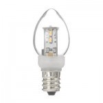 ローソク形LEDランプ電球色E12クリア LDC1LG23E12