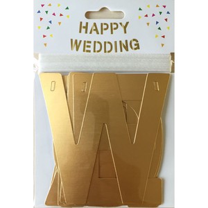 【Paper Intelligence/ペーパーインテリジェンス】ｱﾙﾌｧﾍﾞｯﾄｶﾞｰﾗﾝﾄﾞ HAPPY WEDDING