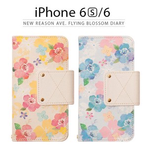 【★iPhone6/6sケース】New Reason Ave. Flying Blossom Diary（フライングブロッサムダイアリー）