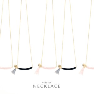 Gold Chain Necklace Fringe Lovely