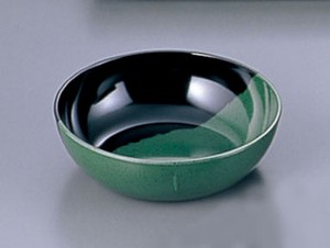 メラミン「緑彩」　丸小鉢