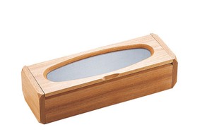 【テスク】木製　はし箱
