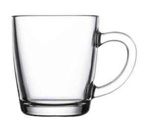 ガラス製マグカップ【PASABAHCE】パシャバチェ ベーシックマグカップ