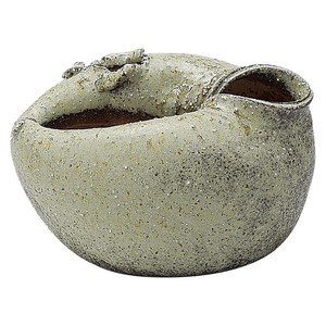 Shigaraki ware Flower Vase Round Jar