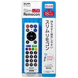 ELPA（エルパ） スリムリモコン RC-TV013UD