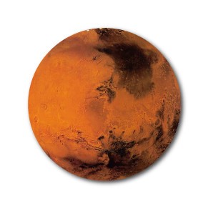 惑星缶バッジ  CBWS-18 火星 Mars マーズ（76mm）
