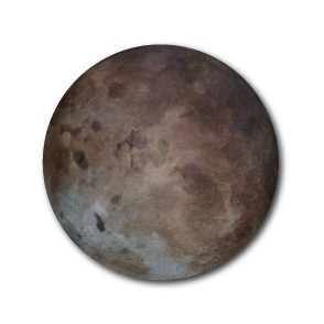 惑星缶バッジ  CBWS-23 冥王星 Pluto プルート （76mm）
