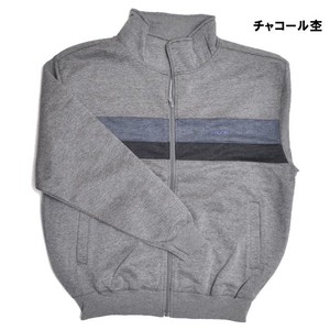 フルジップメンズスーパースムースニットジャケット2色・M〜LL・AS