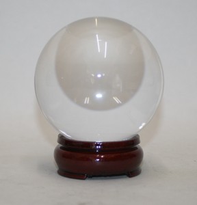 硝子　水晶球　8cm　風水