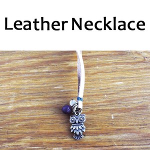 Leather Chain Necklace M