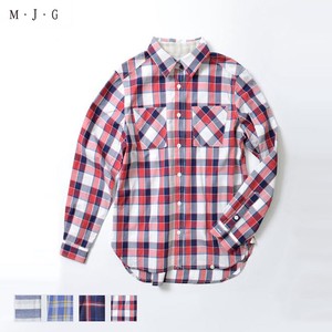 【SALE・再値下げ・日本製】チェックシャツ M･J･G/GMT605