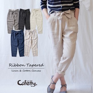 Full-Length Pant cafetty Ribbon Tapered Pants