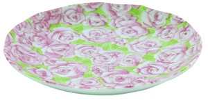 【大特価セール】【バラ雑貨】ローズライフシリーズ 平皿 ピンク RLD5-PK