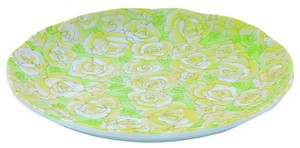 【大特価セール】【バラ雑貨】ローズライフシリーズ 平皿 イエロー RLD5-YL