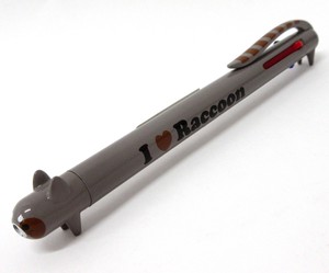 Gel Pen Animal Raccoons Ballpoint Pen 3-colors