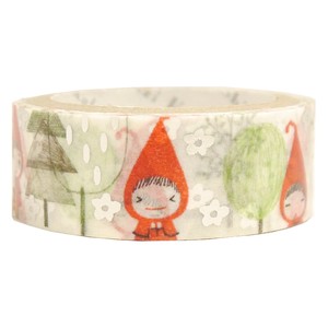 Washi Tape Little Red Riding-Hood Tracing Paper Decoration Tape Glitter